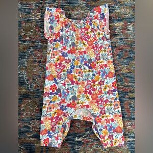 Tea Collection Floral Kids One Piece - Multicolor